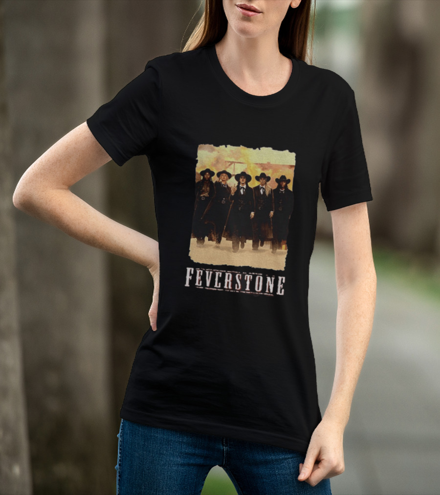 Feverstone Indiana Sophie Cunningham Caitlin Clark Tombstone Cowboys T-Shirt