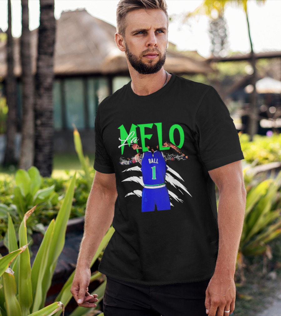 LaMelo Ball Timberwolves NBA Number 1 Jersey T-Shirt