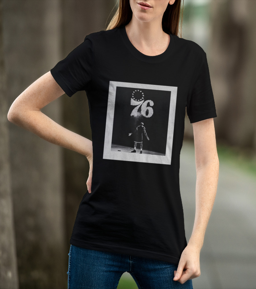 Philadelphia 76ers LeBron James Last Chalk Toss Moment T-Shirt