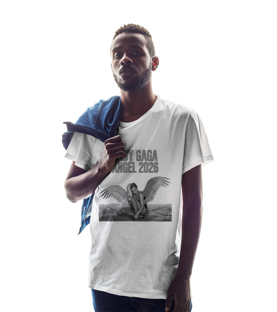LADY GAGA ANGEL 2026 Winged T-Shirt