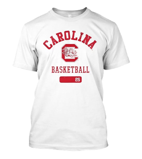 Carolina Basketball 25 South Carolina Gamecocks Raven Johnson T-Shirt