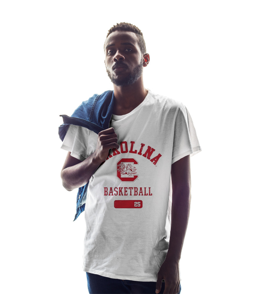 Carolina Basketball 25 South Carolina Gamecocks Raven Johnson T-Shirt