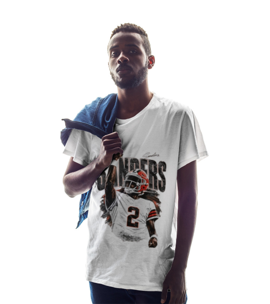 Sanders 2 Colorado Buffaloes Jersey Football Player T-Shirt