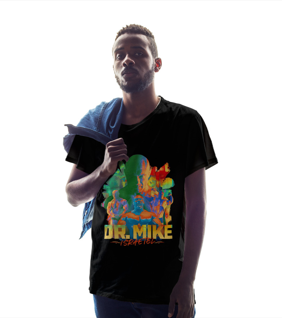 Dr. Mike Israetel Vibrant Fitness Motivational T-Shirt