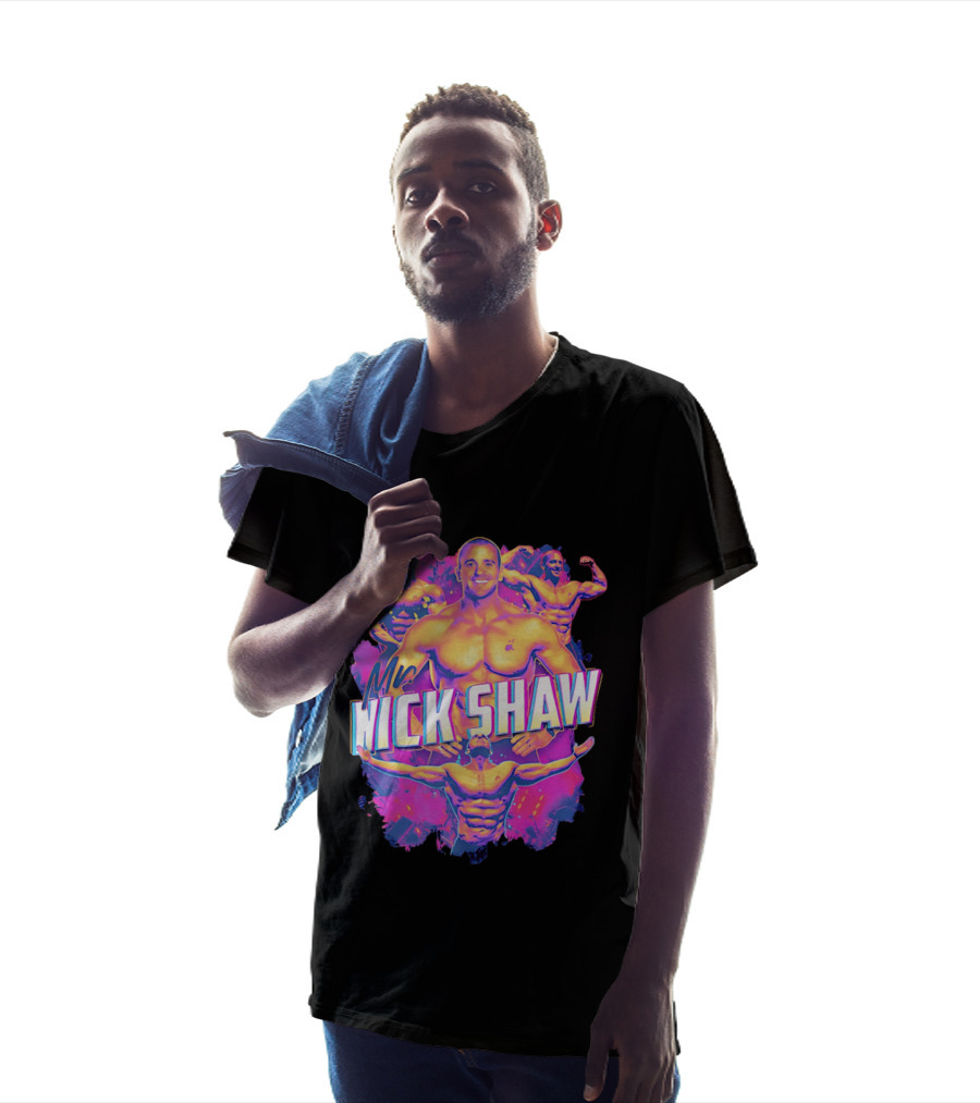 Mr Nick Shaw Bodybuilding Motivation Fitness Enthusiast Hype T-Shirt