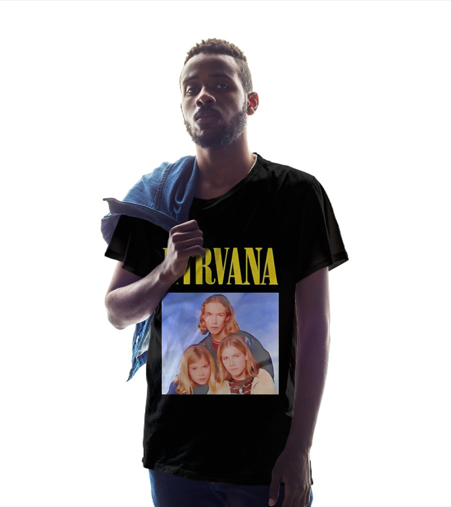 Nirvana Hanson Trio Blue Cloud Bootleg T-Shirt