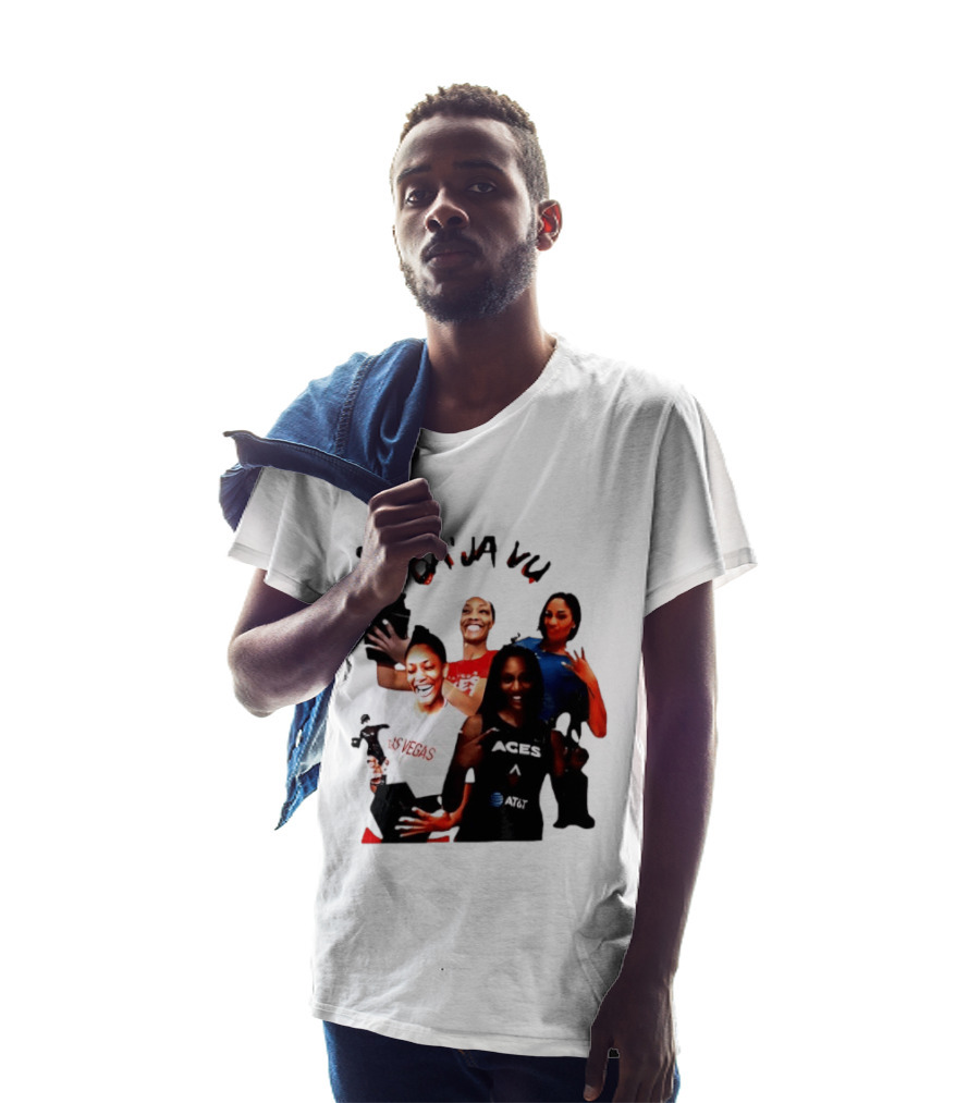 Aja Wilson DA'JA Vu Las Vegas Aces 4X MVP WNBA Legend T-Shirt