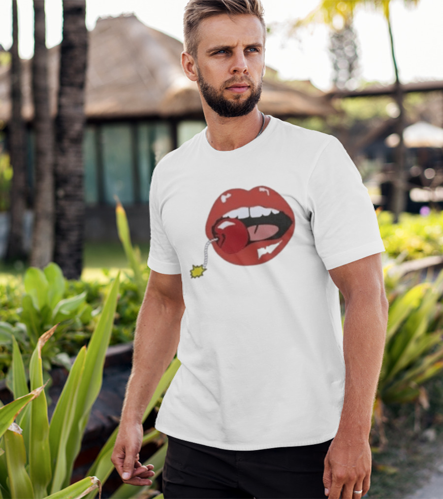 Argylle Aidan Wilde Cherry Lips Bomb T-Shirt