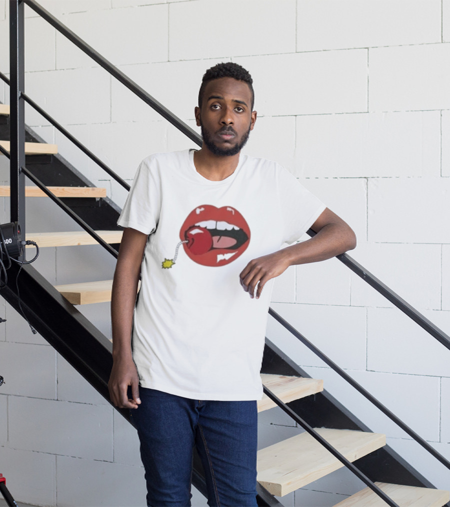 Argylle Aidan Wilde Cherry Lips Bomb T-Shirt