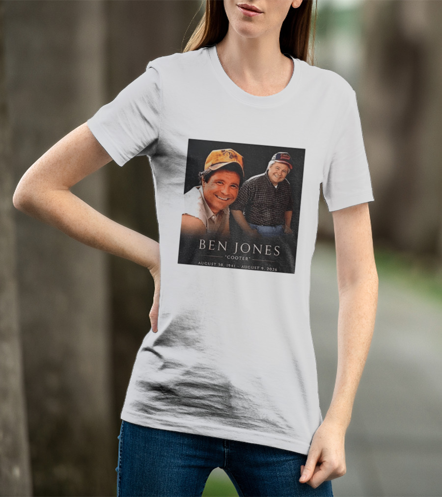 Ben Jones Cooter Memorial August 30 1941 August 9 2026 T-Shirt