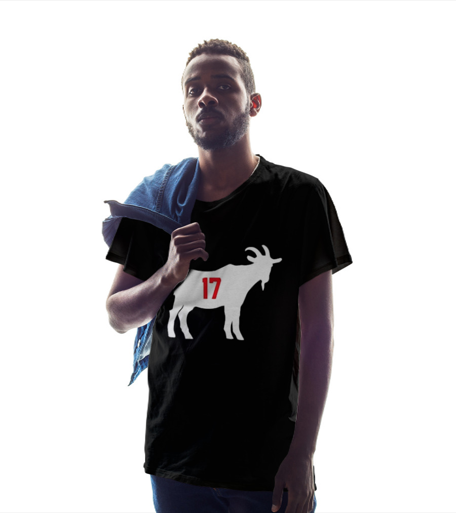17 White Billy Goat T-Shirt