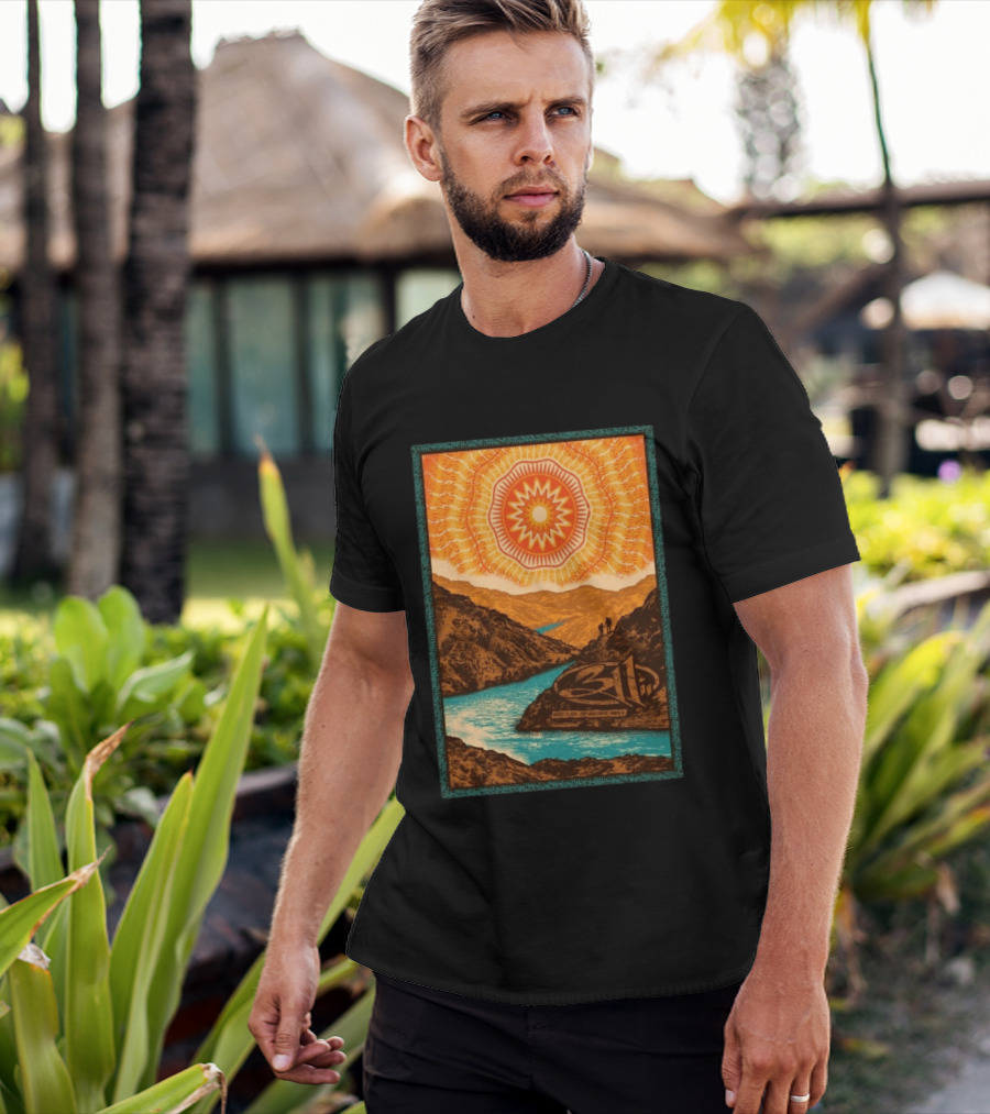 311 August 11 2026 Nampa ID Sunburst Mountain River Scene T-Shirt