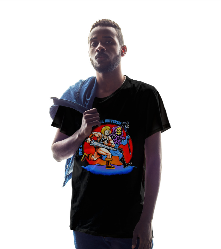He Man And Skeletor Race To Conquer The Universe Masters Of The Universe T-Shirt