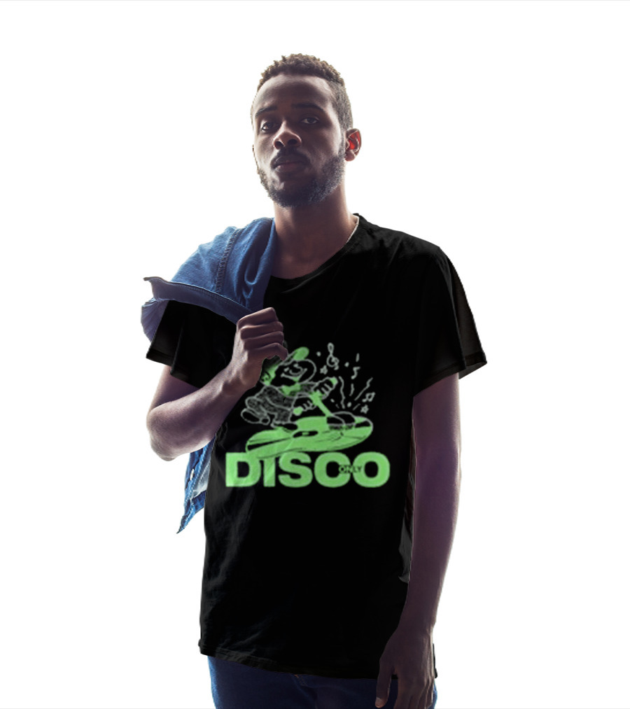 Disco Only Groove Maintenance Retro Character Dance Vibes T-Shirt