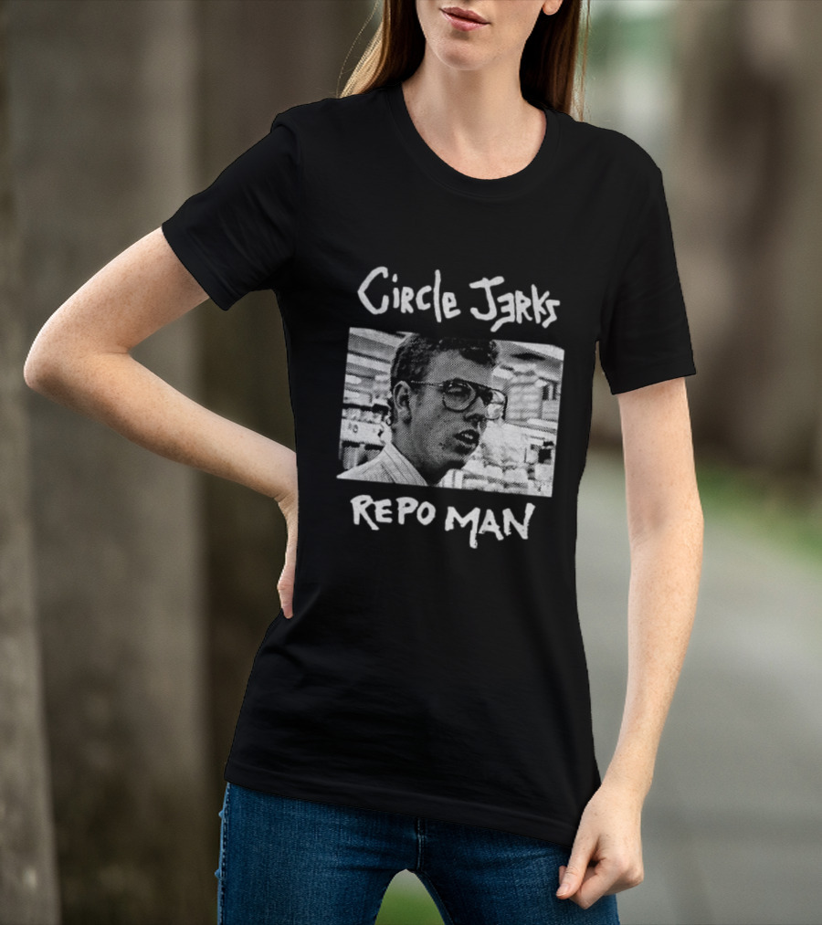 Circle Jerks Punk Rock Band Repo Man T-Shirt
