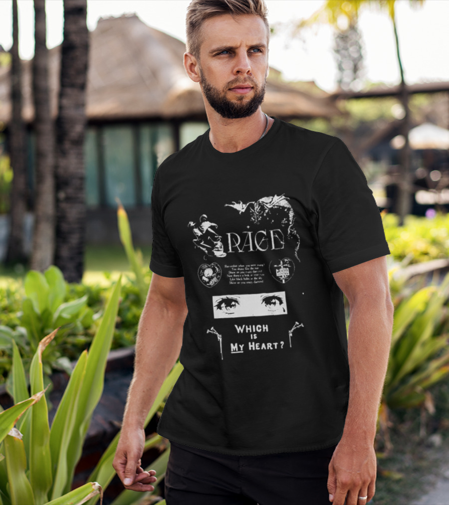 Rage Broken Hearts Wicked Is My Heart T-Shirt
