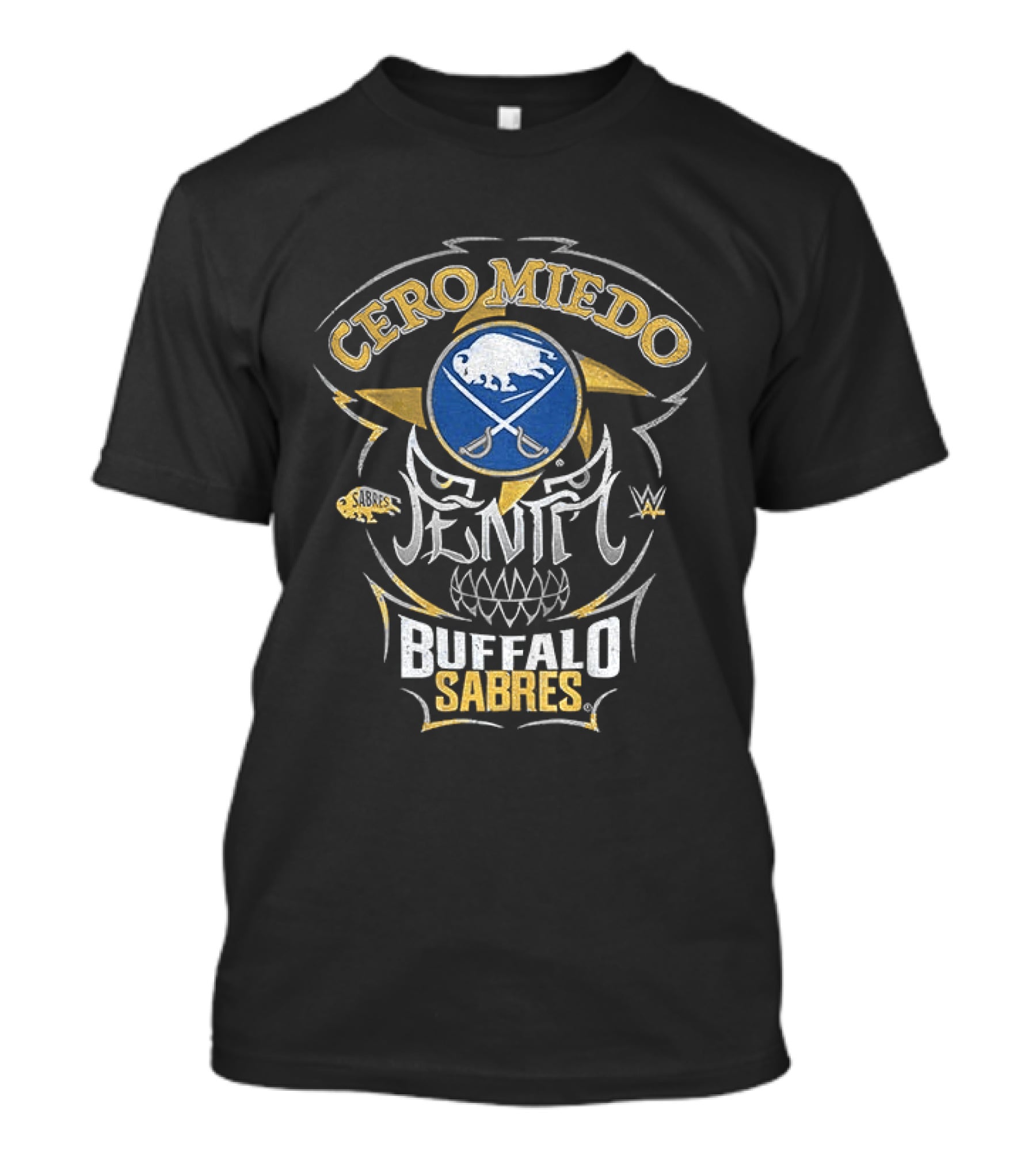 Cero Miedo Penta Buffalo Sabres WWE Collaboration T-Shirt