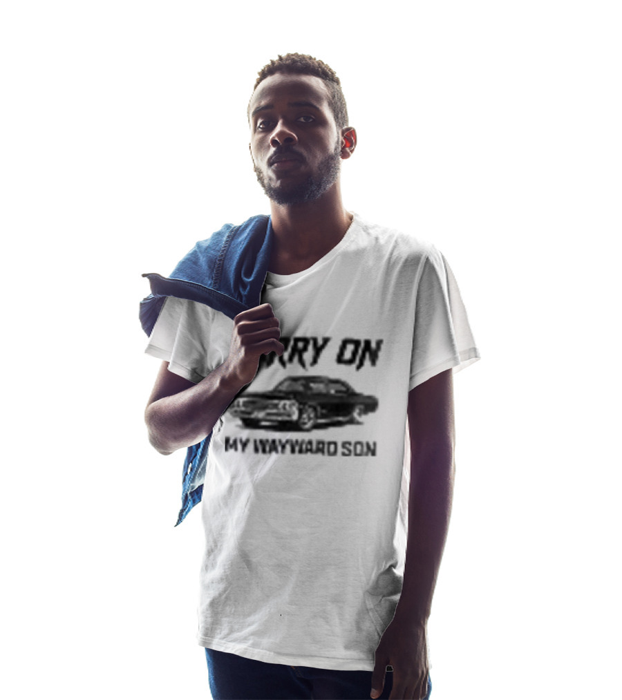 Carry On My Wayward Son Car T-Shirt