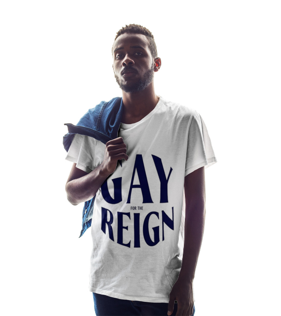 Reign FC Wildfang Pride Gay For The Reign T-Shirt