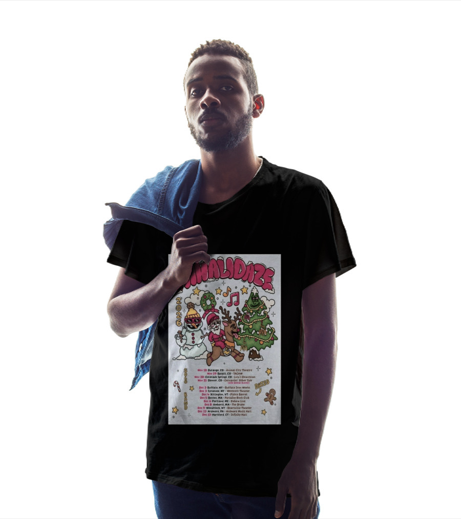 MIHALIDAZE 2026 Tour Solo Band Dates T-Shirt