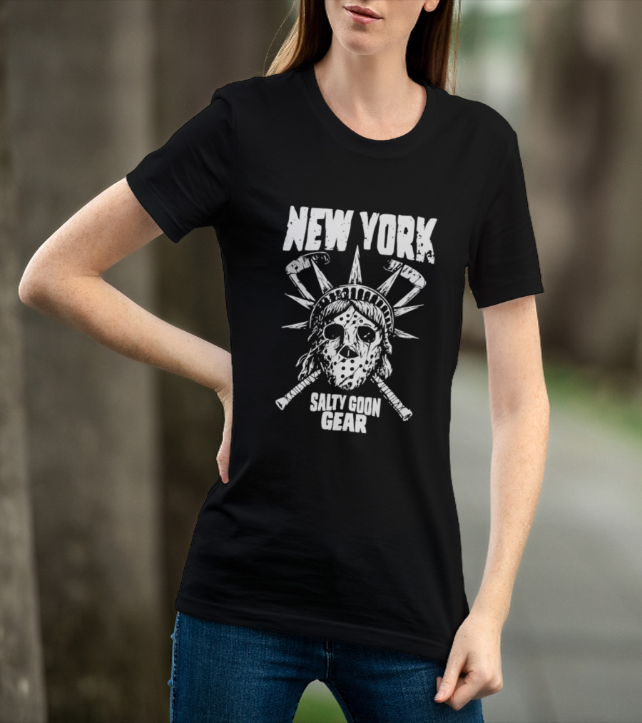 New York Salty Goon Gear Hockey T-Shirt