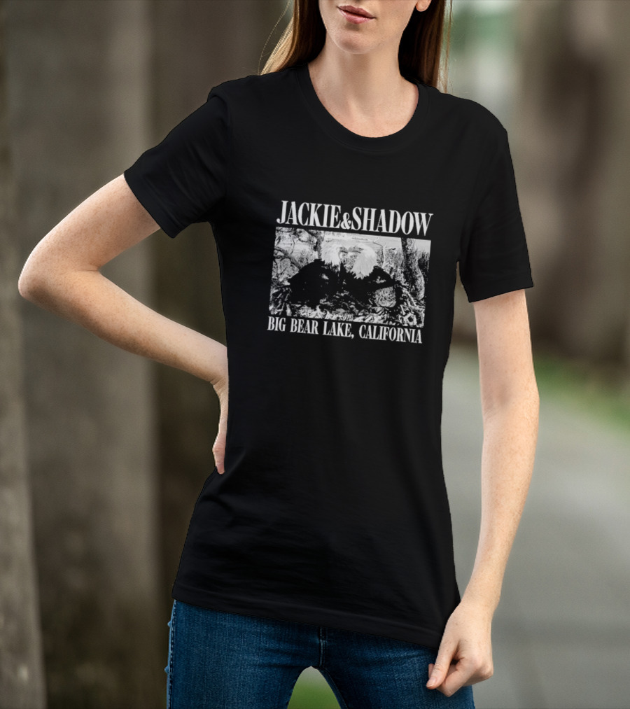 Jackie And Shadow Big Bear Lake California Eagle T-Shirt