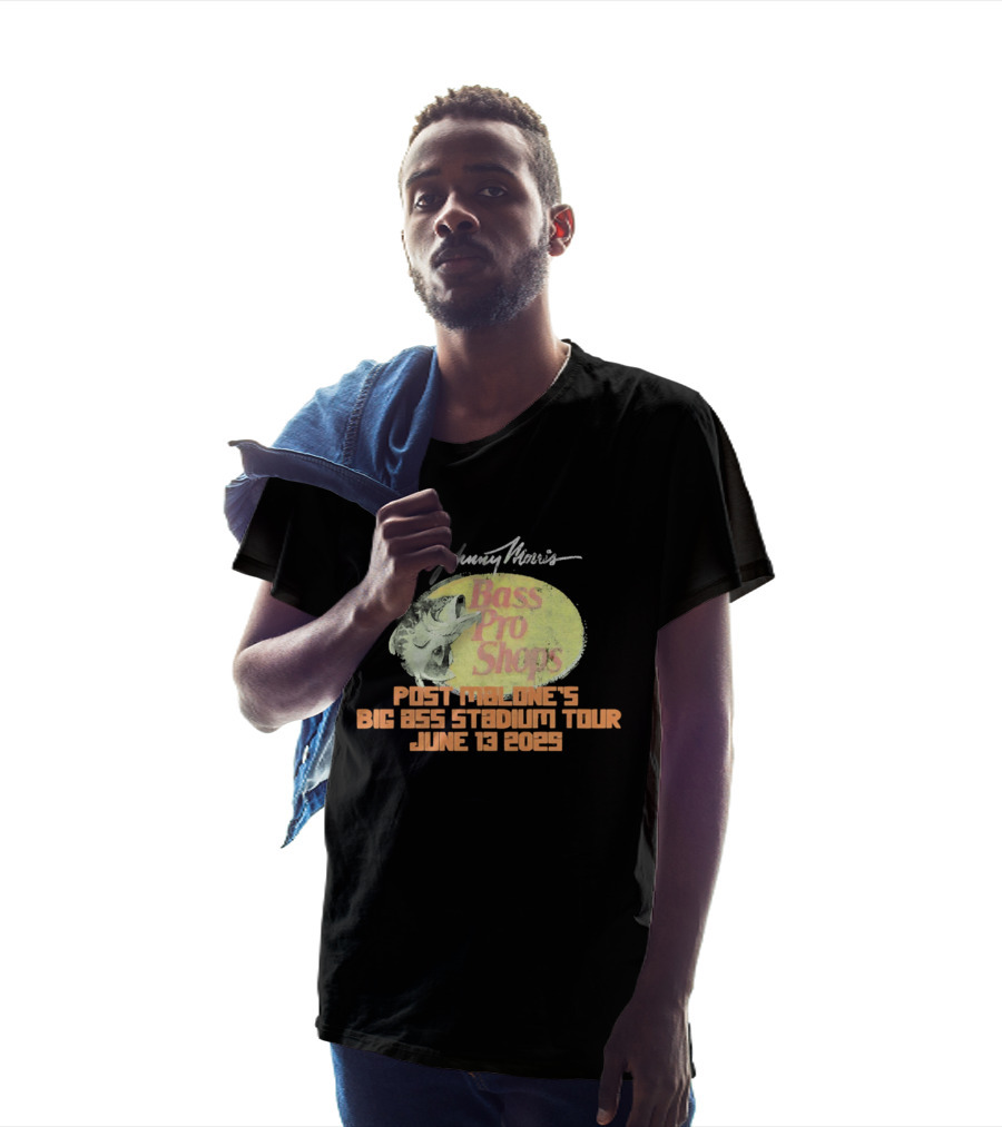 Johnny Morris Bass Pro Shops Post Malone's Big Ass Stadium Tour June 13 2025 T-Shirt