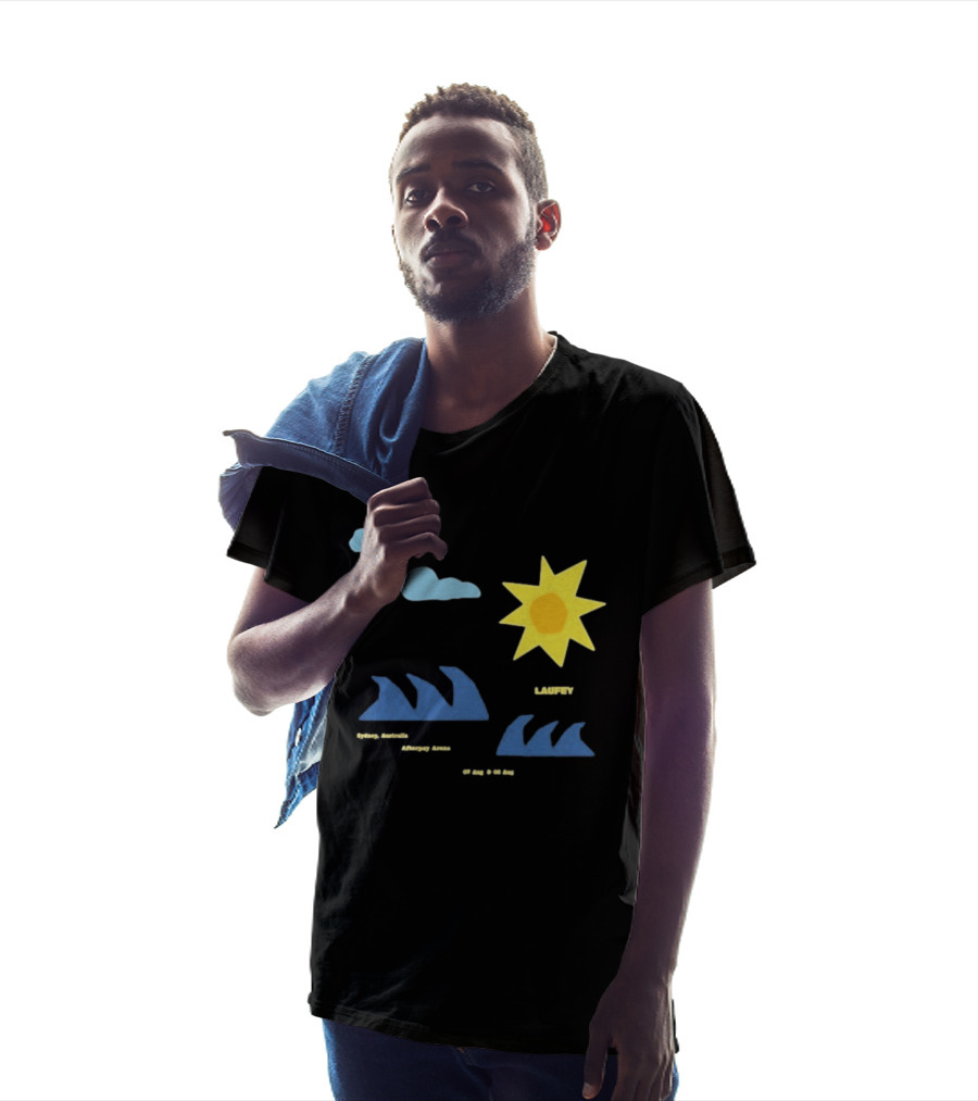 Sydney Australia Opera House Laufey Event Sun & Clouds T-Shirt