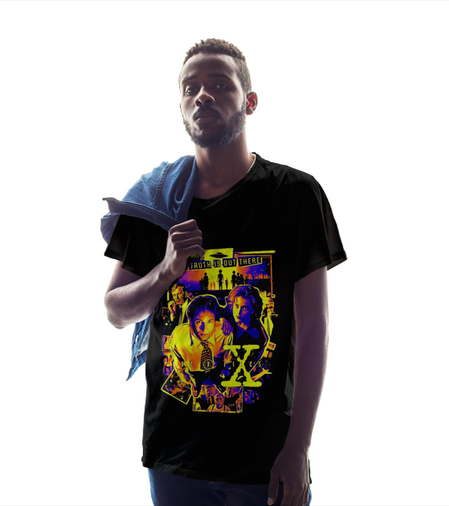 The Truth Is Out There The X Files Mulder Scully 90s TV Series T-Shirt