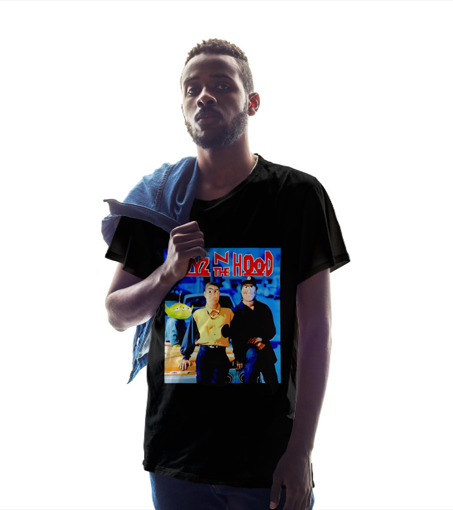 Pixar Toyz N The Hood Parody Toy Story Characters T-Shirt