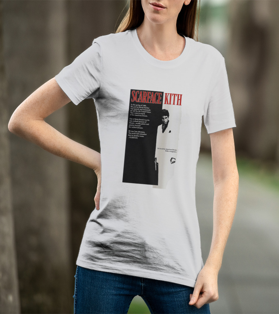 Scarface Kith Tony Montana American Dream 1980 T-Shirt