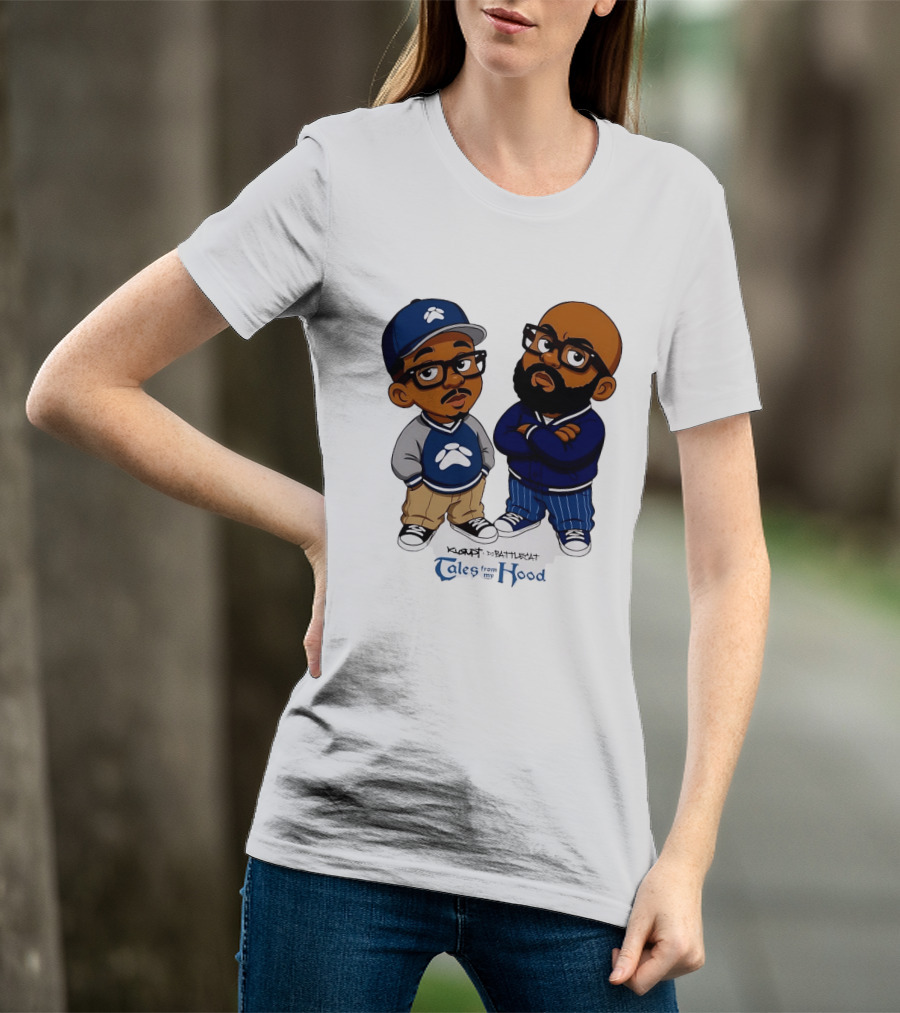 Kurupt DJ Battlecat Tales From My Hood Characters T-Shirt