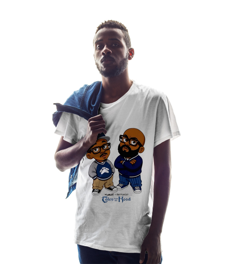 Kurupt DJ Battlecat Tales From My Hood Characters T-Shirt