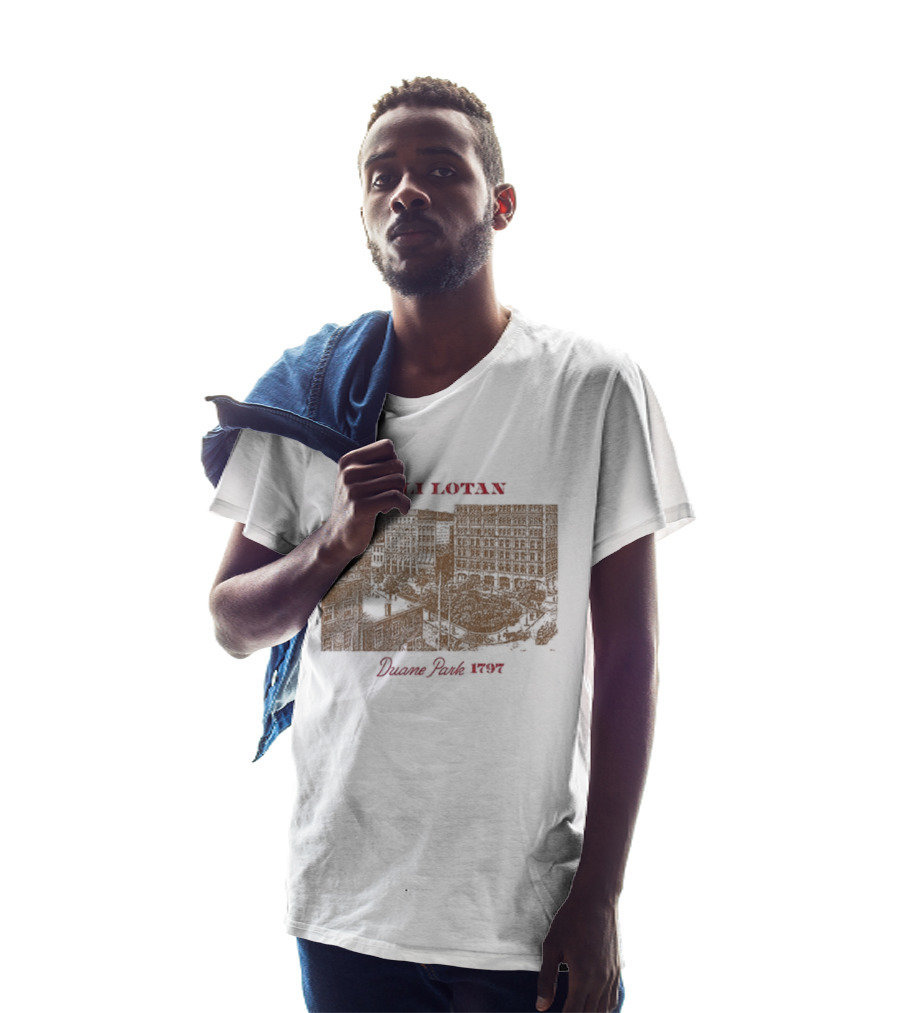 Nili Lotan Duane Park 1797 Architecture Scene T-Shirt