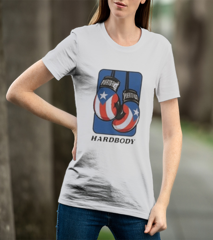 Passportal Hardbody Puerto Rican Boxing Gloves T-Shirt