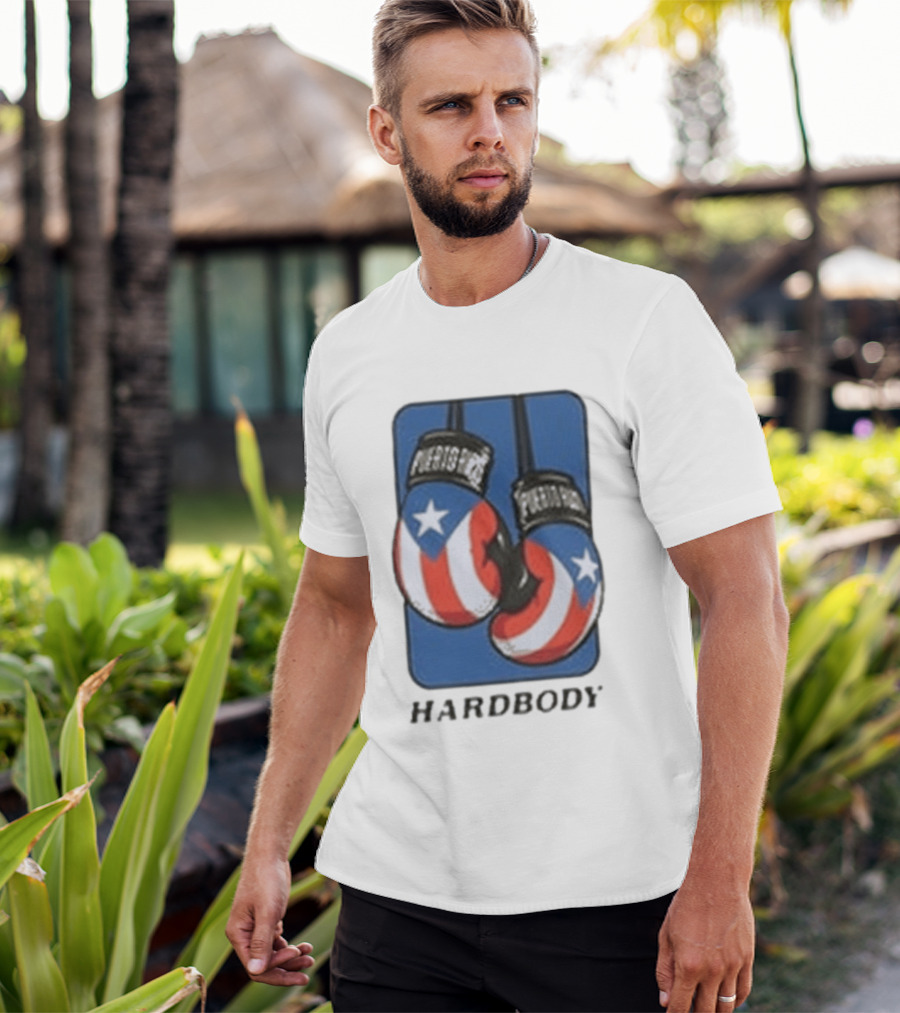 Passportal Hardbody Puerto Rican Boxing Gloves T-Shirt