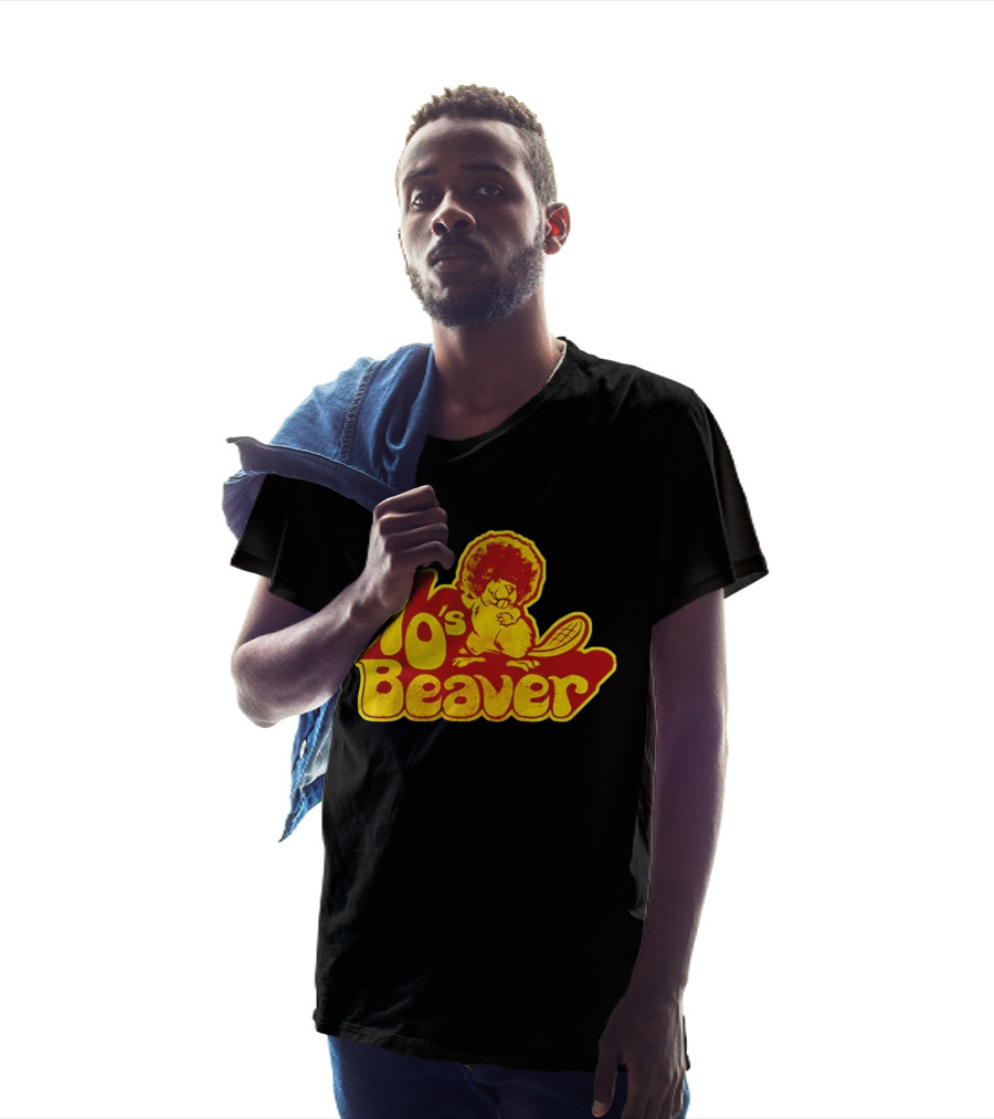 70's Beaver Retro Funky Cartoon T-Shirt