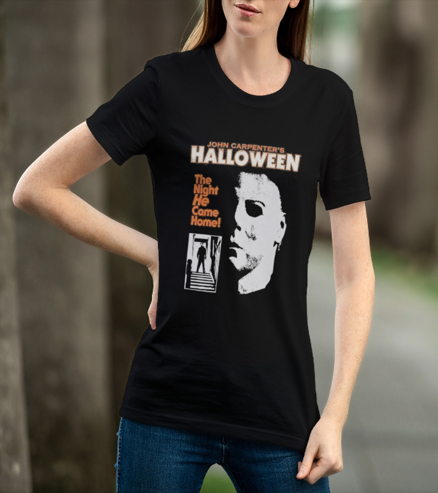 John Carpenter's Halloween The Night He Came Home T-Shirt