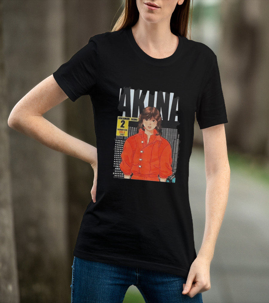 Nakamori Akina Variation Girl 2 1982 Anime Manga T-Shirt