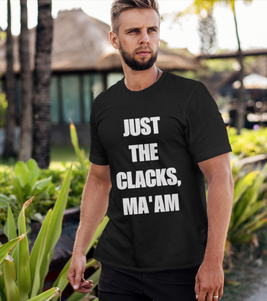 Just The Clacks Ma'am Terry Pratchett Discworld T-Shirt
