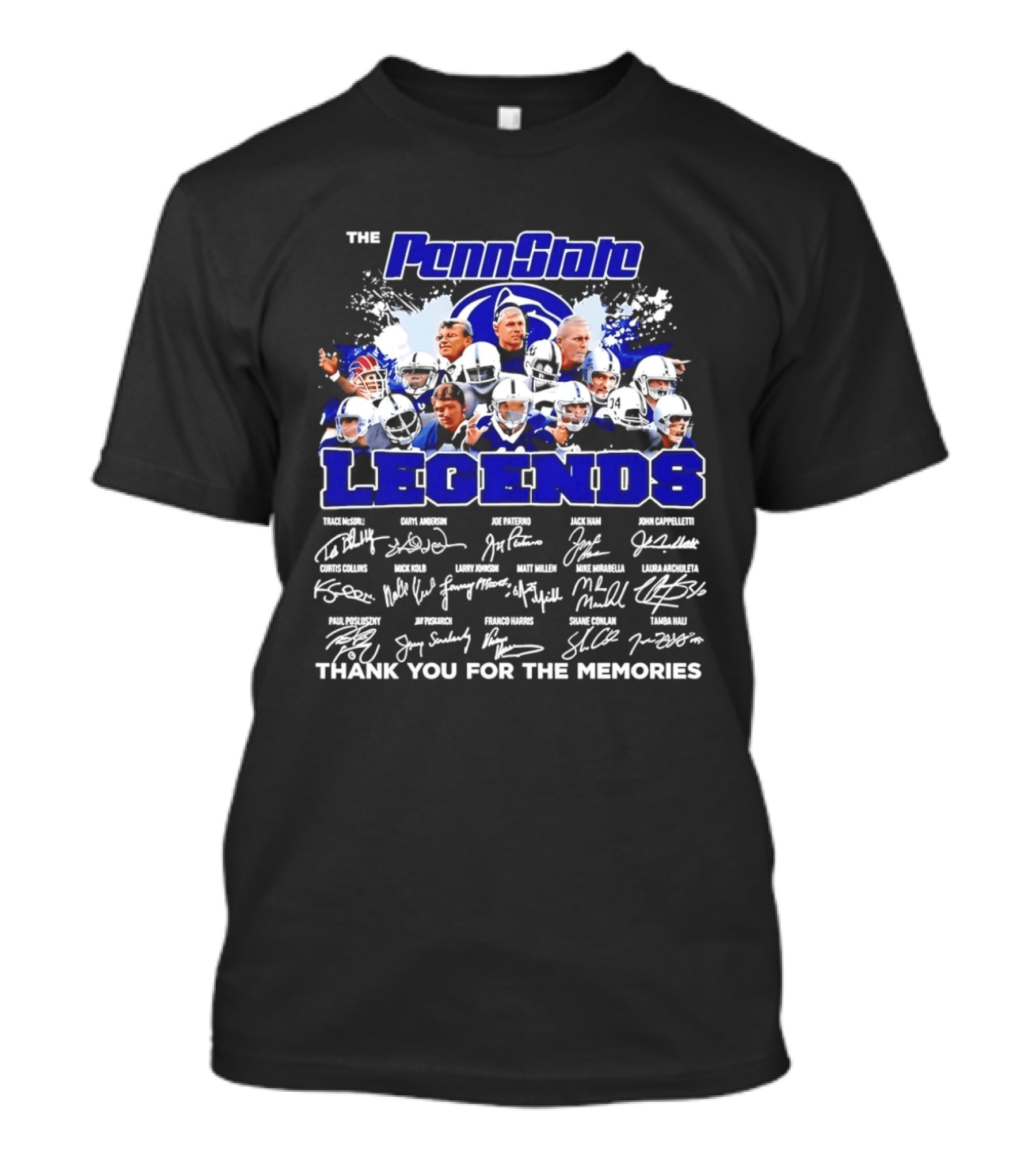 Penn State Legends Thank You For The Memories T-Shirt