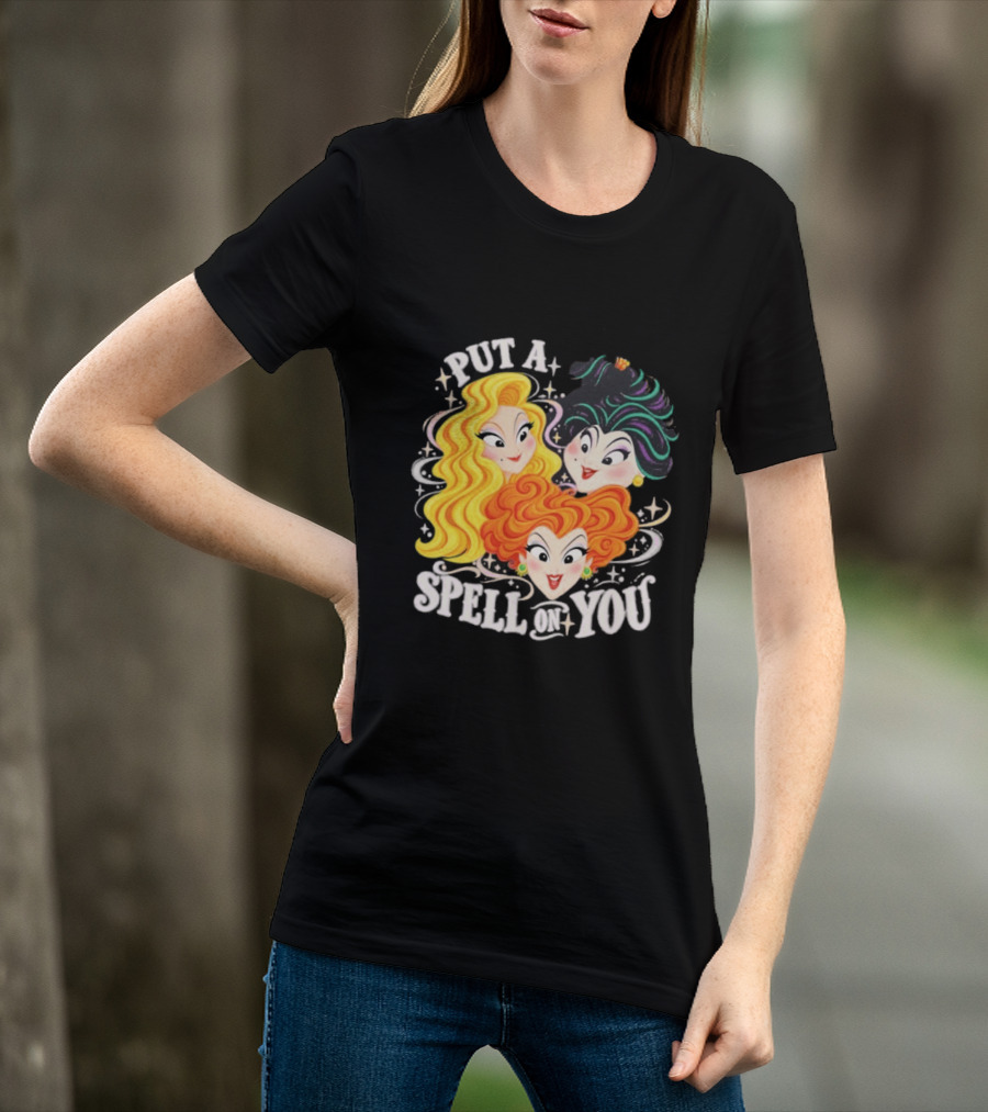 Hocus Pocus I Put A Spell On You Halloween Trio T-Shirt