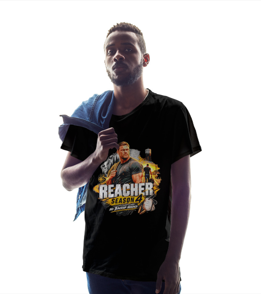 Reacher Season 4 No Backup Needed Morgan GA T-Shirt
