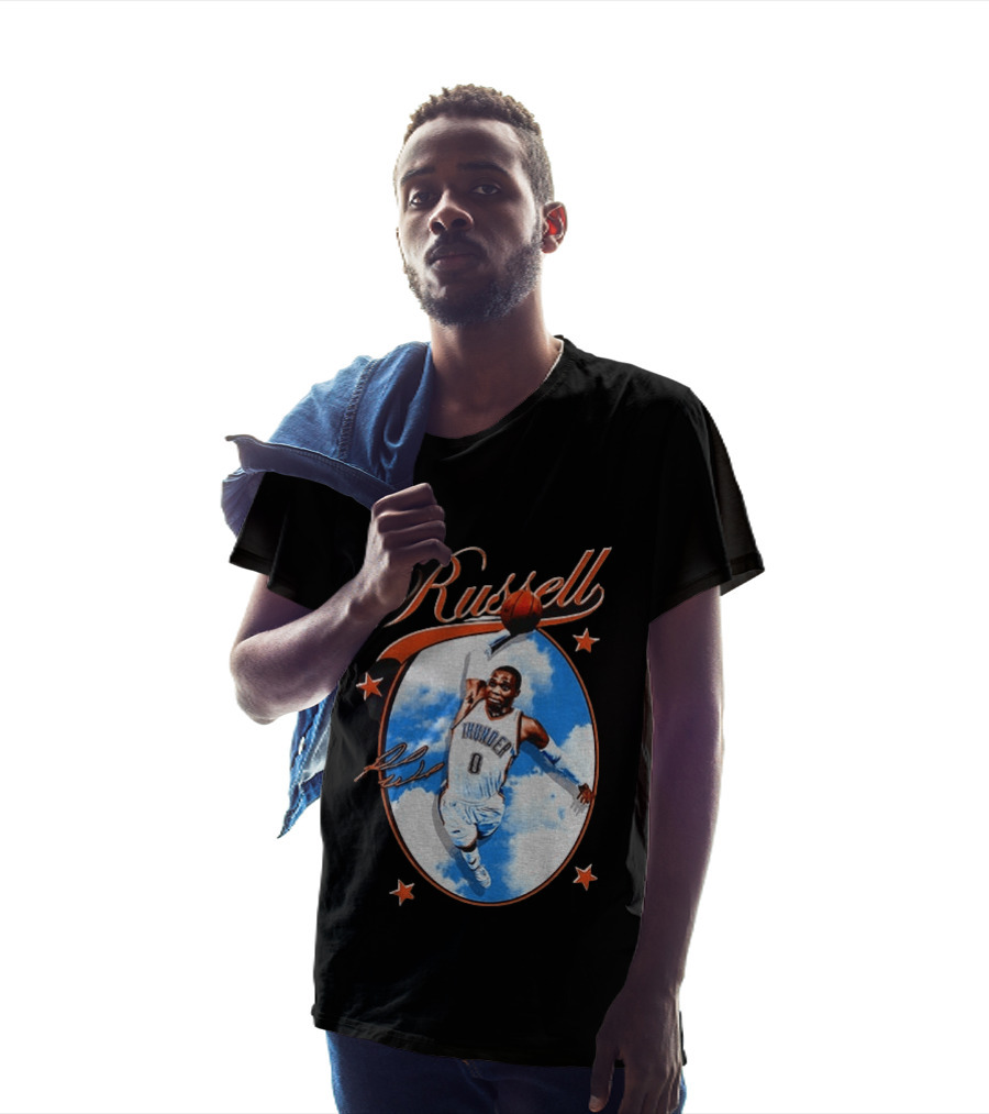 Russell Westbrook Thunder Basketball Legend T-Shirt