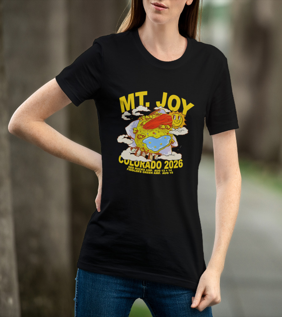 MT. Joy Colorado 2026 Red Rocks Amphitheater August 13 14 Fiddler's Green August 15 T-Shirt