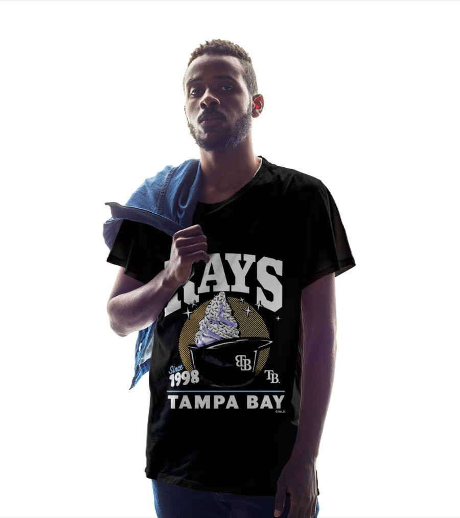 Rays Tampa Bay Since 1998 Ice Cream 2026 TB Cup T-Shirt
