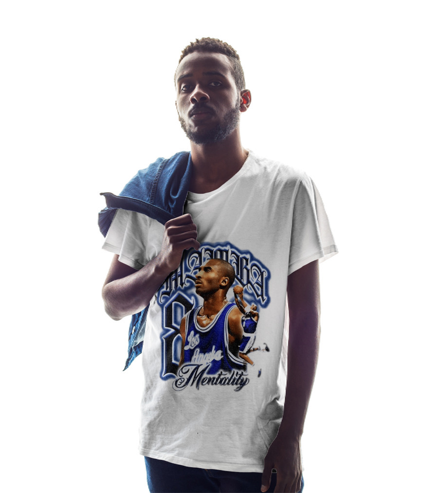 Kobe Bryant Mamba Mentality Los Angeles 8 Basketball T-Shirt