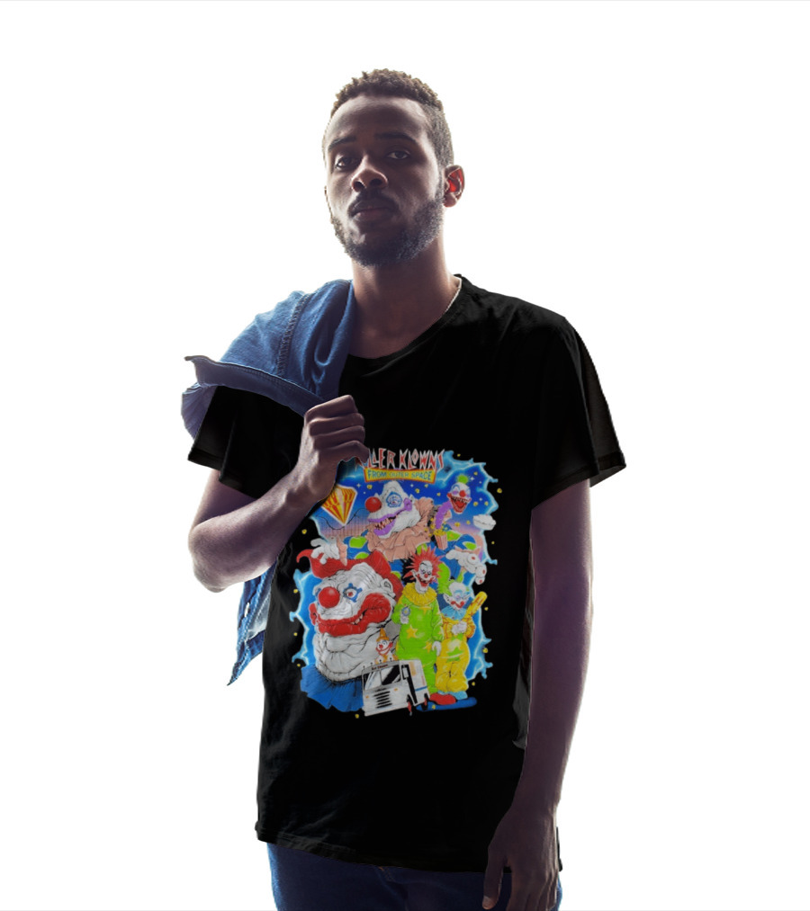 Killer Klowns From Outer Space Halloween Horror Nights 2026 Theme Park Journey T-Shirt