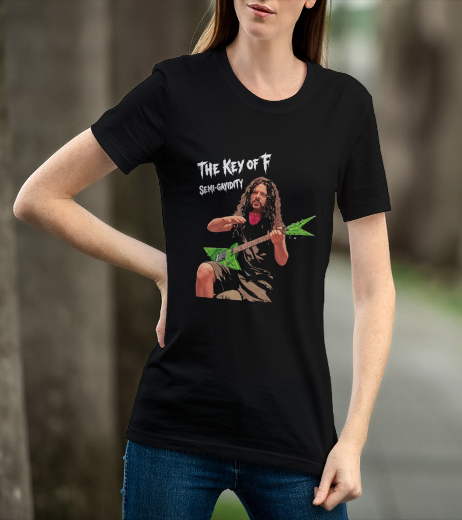 The Key Of F Semi Gayidity Dimebag Darrell Guitarist T-Shirt