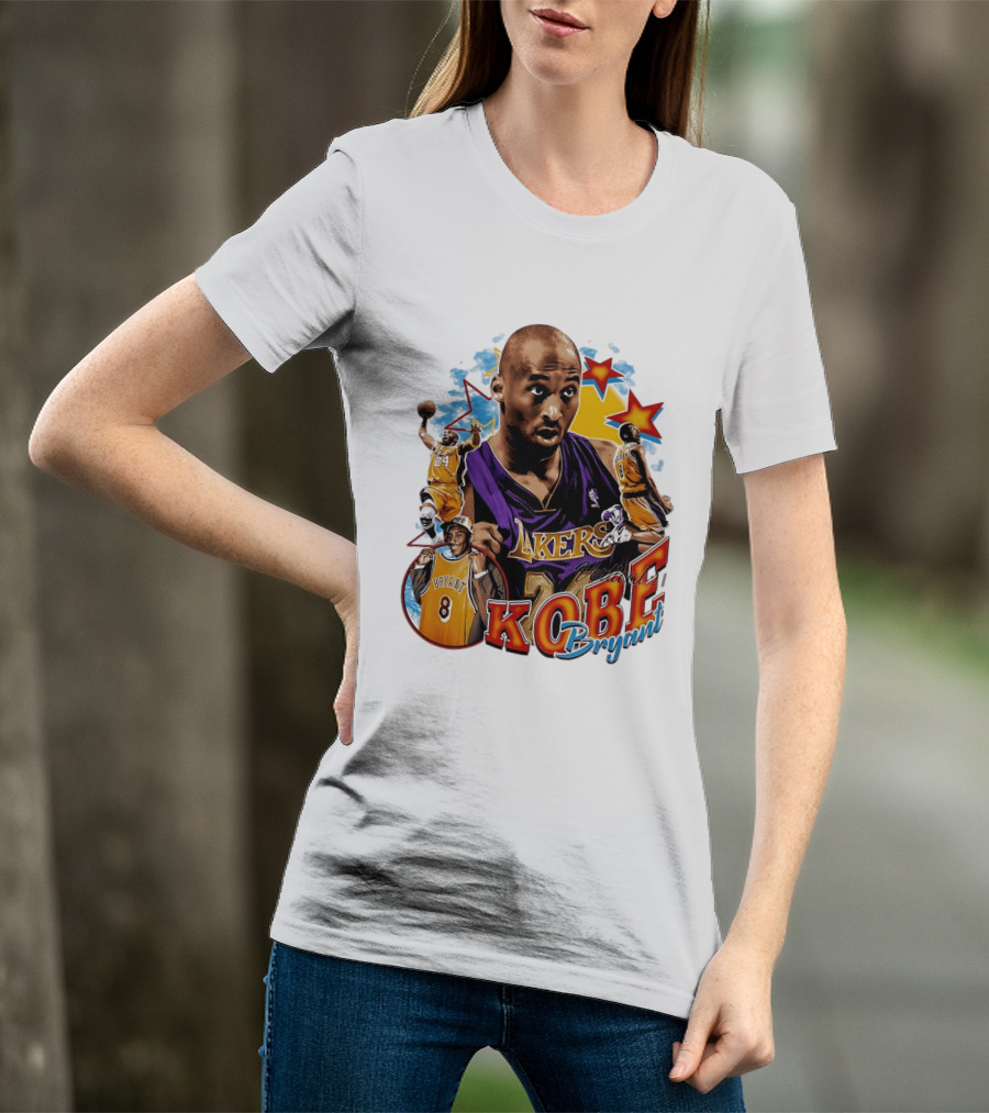 Kobe Bryant Lakers NBA Legendary Player Number 8 And 24 T-Shirt